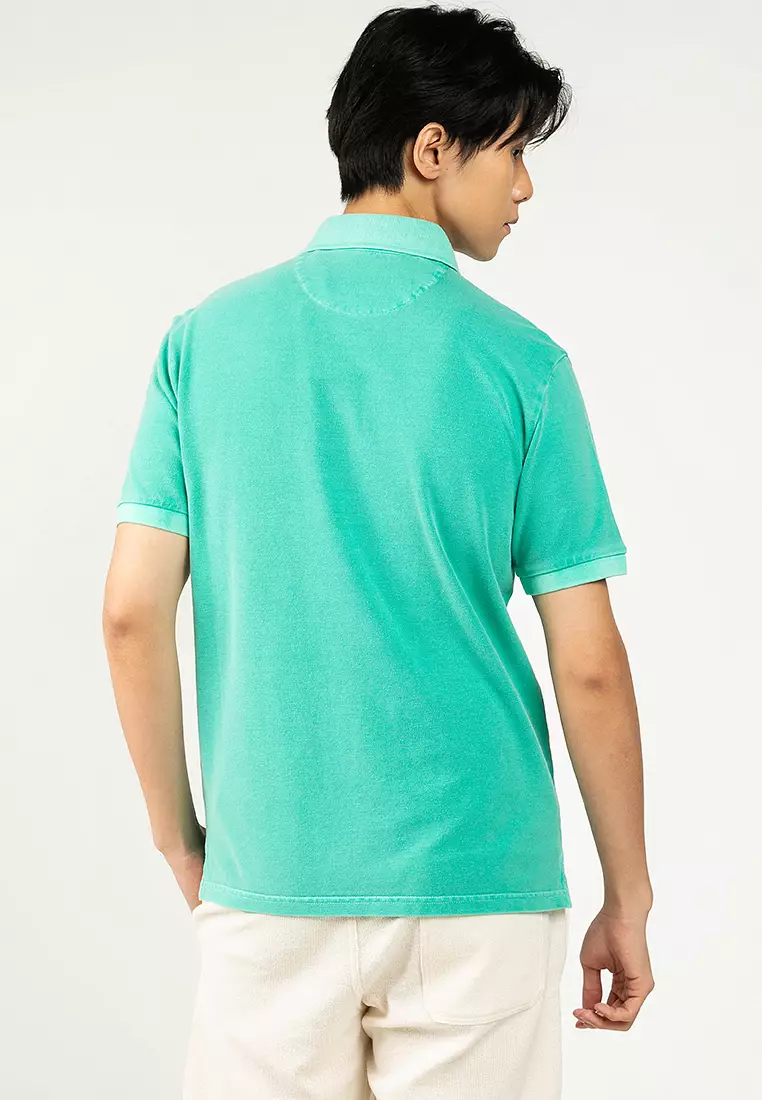 Sunfaded 珠地布POLO恤