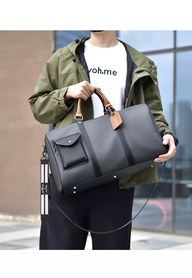 Travel Business Faux Leather Duffel Bags CK50056