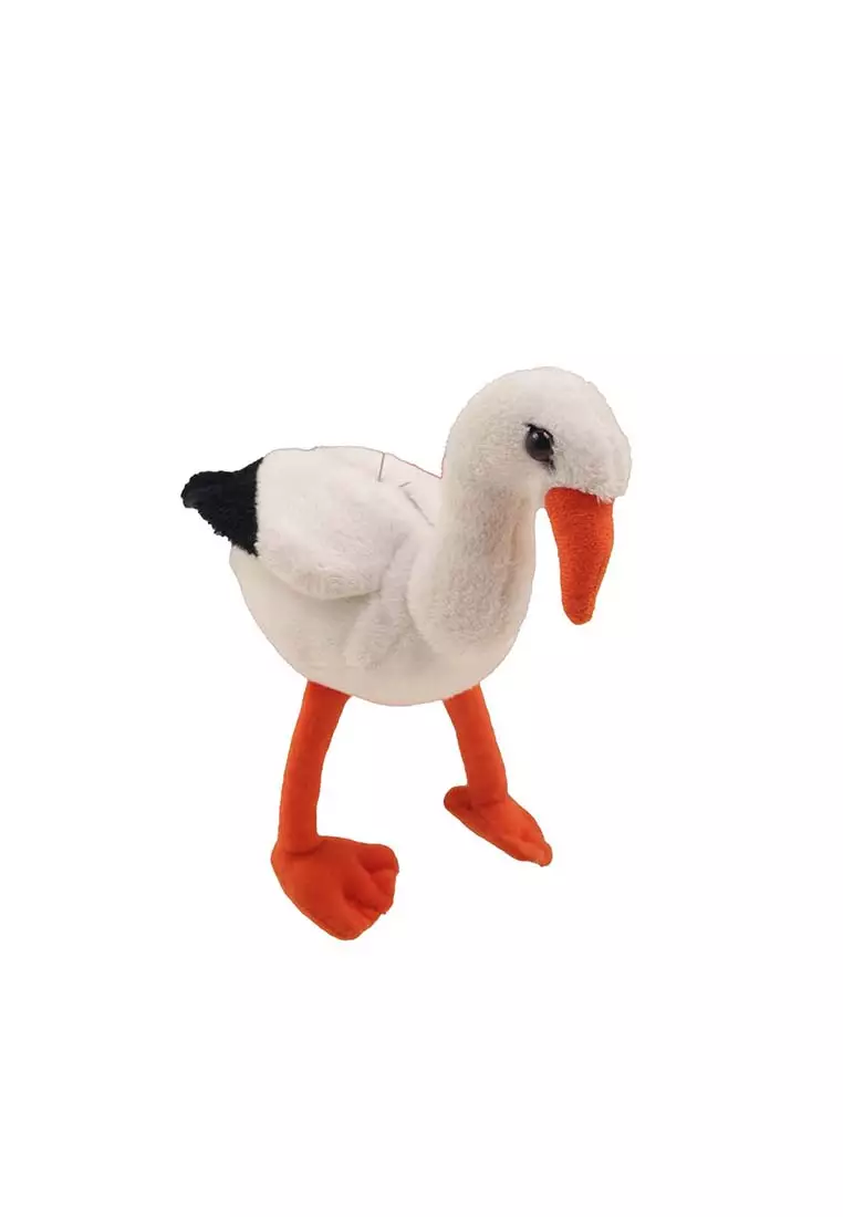 European White Stork 8 Inch