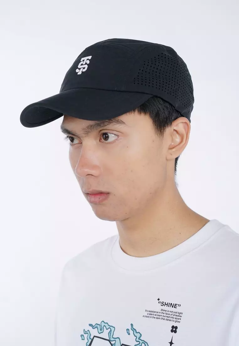3Second Men's Running Cap Sporty Logo Nast HP-C100125