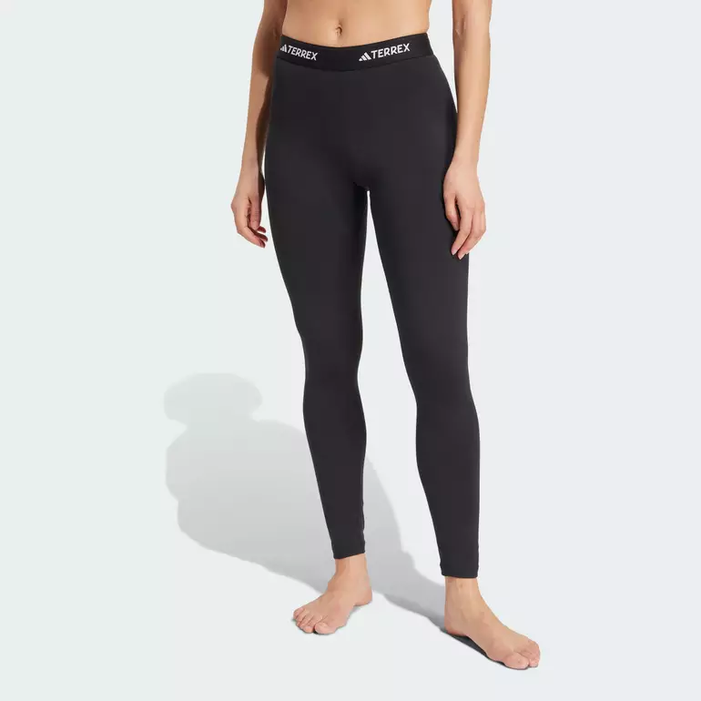 Hiking Multi Synthetic Base Layer Tights Women Black JC8196