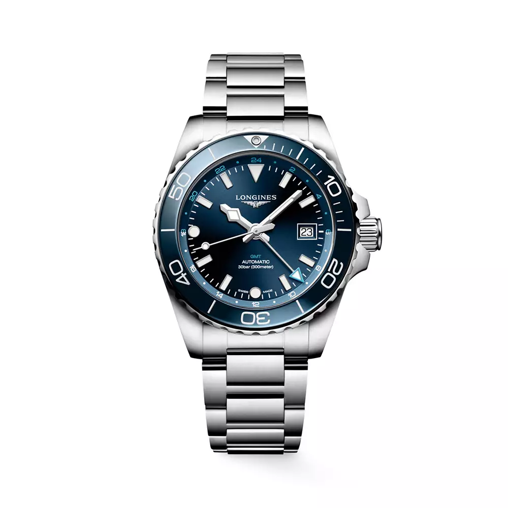 Jual Longines [FORTUNE WATCH DEALS] HydroConquest GMT 41 - L3.790.4.96 ...