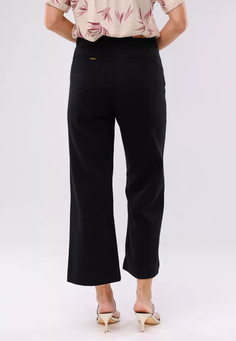 Denim Wide Leg Pants Ladies