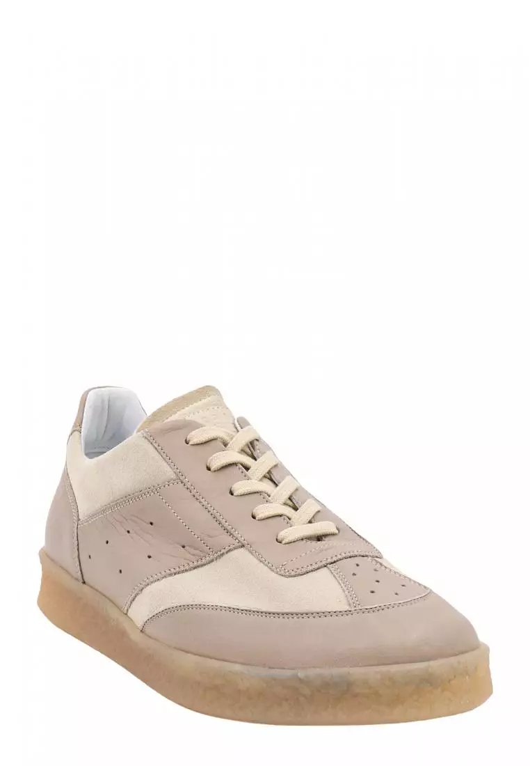 Maison margiela sub discount low suede sneaker