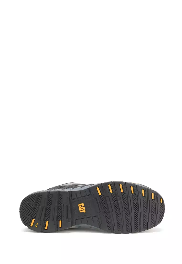 Men's Streamline Composite Toe Work Shoes - Med Charcoal/Dark Shadow/Black (P90285) | Safety Shoes