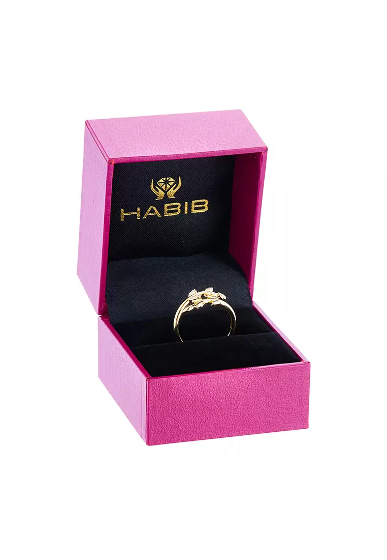 HABIB DWA | Round Diamond Ring in 375/9K Yellow Gold 261240423(YG)