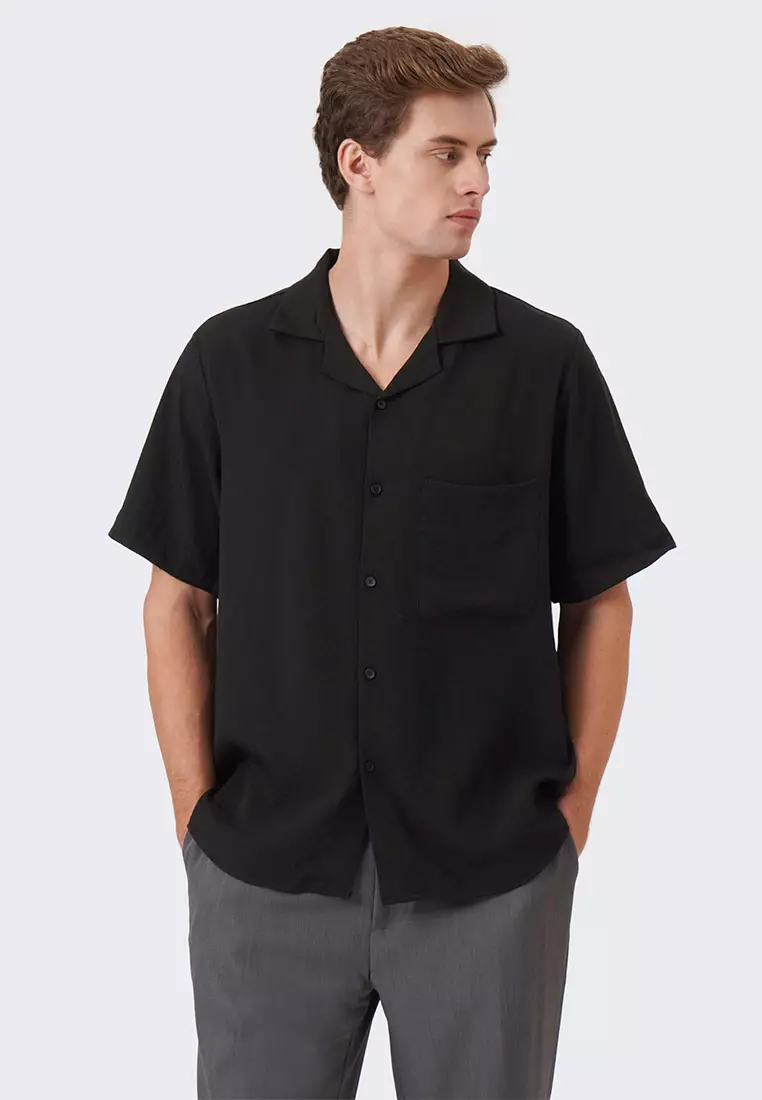Men's Notch Collar Amboy Shirt