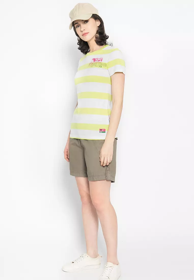 LGS Celana Pendek Wanita Slim Fit Coklat Size L