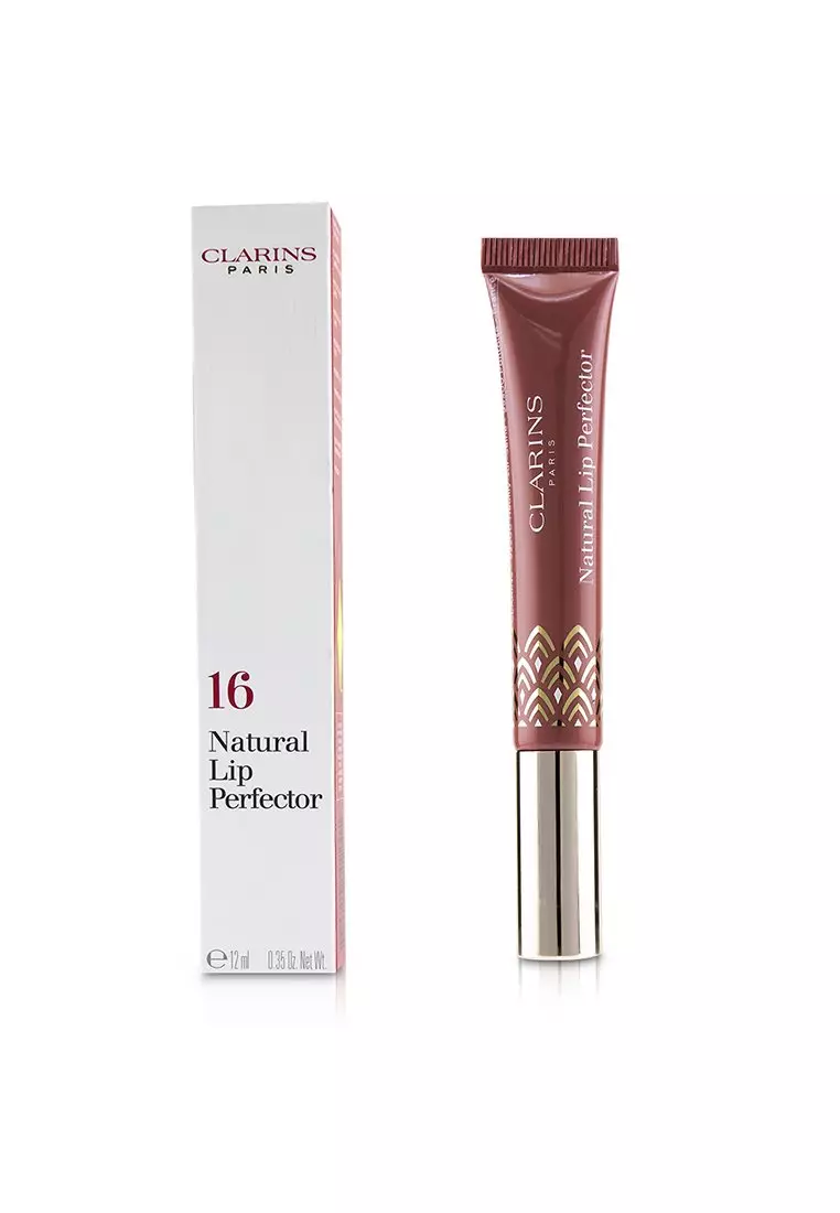 Clarins - Natural Lip Perfector - # 16 Intense Rosebud 12ml/0.35oz