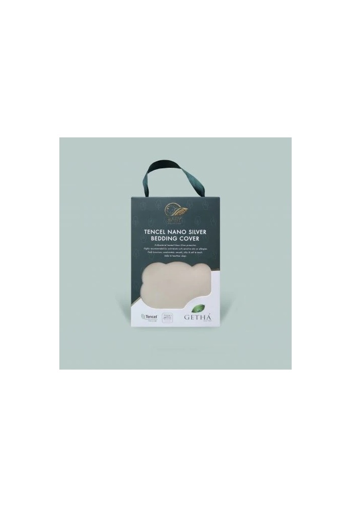 Getha Getha Nursing Latex Pillow Case Tencel Nano Silver Fabric 2023