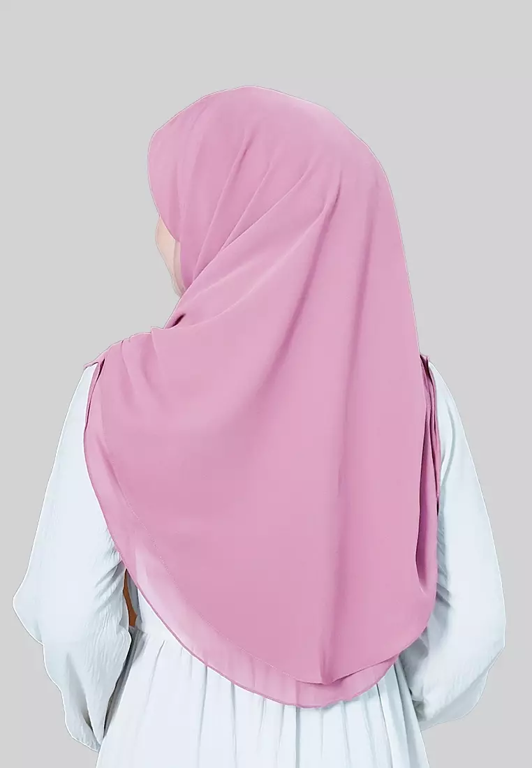 HIJAB INSTAN IRISH - PURPLISH PINK