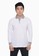 Andre Michel white Andre Michel Kaos Polo Shirt Lengan Panjang Kerah Abu Putih 933-1 BB788AA37C6307GS_1