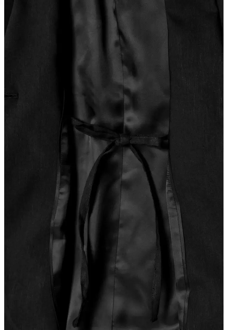 SLIM LINEN WAISTCOAT