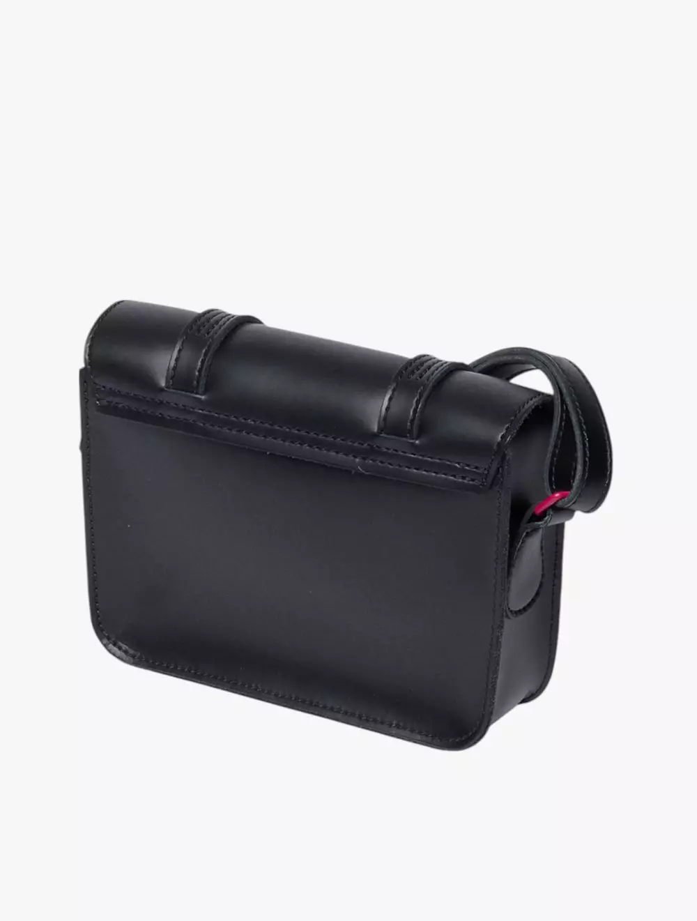 Dr. Martens 7" Satchel Bag Black+Pink Multi Kiev+Tartan Woven