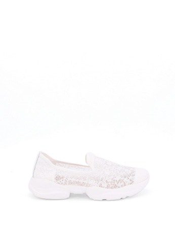 Joy & Mario white Flat Casual Shoes 2B185SHD408DDAGS_1
