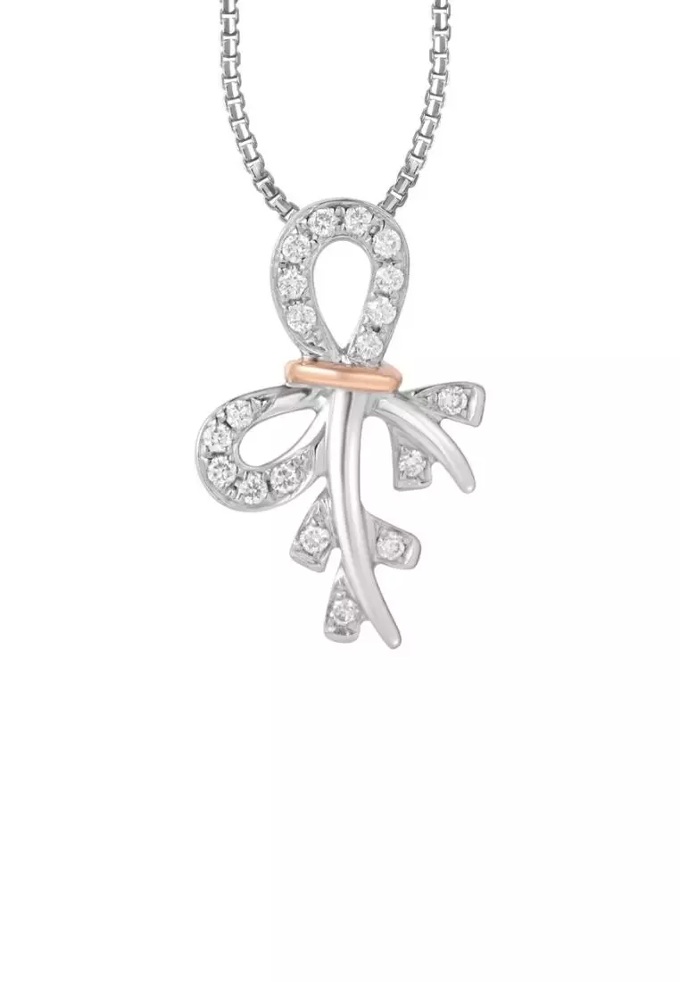 Buy TOMEI TOMEI Twinkly Trinkets Collection Diamond Pendant Set