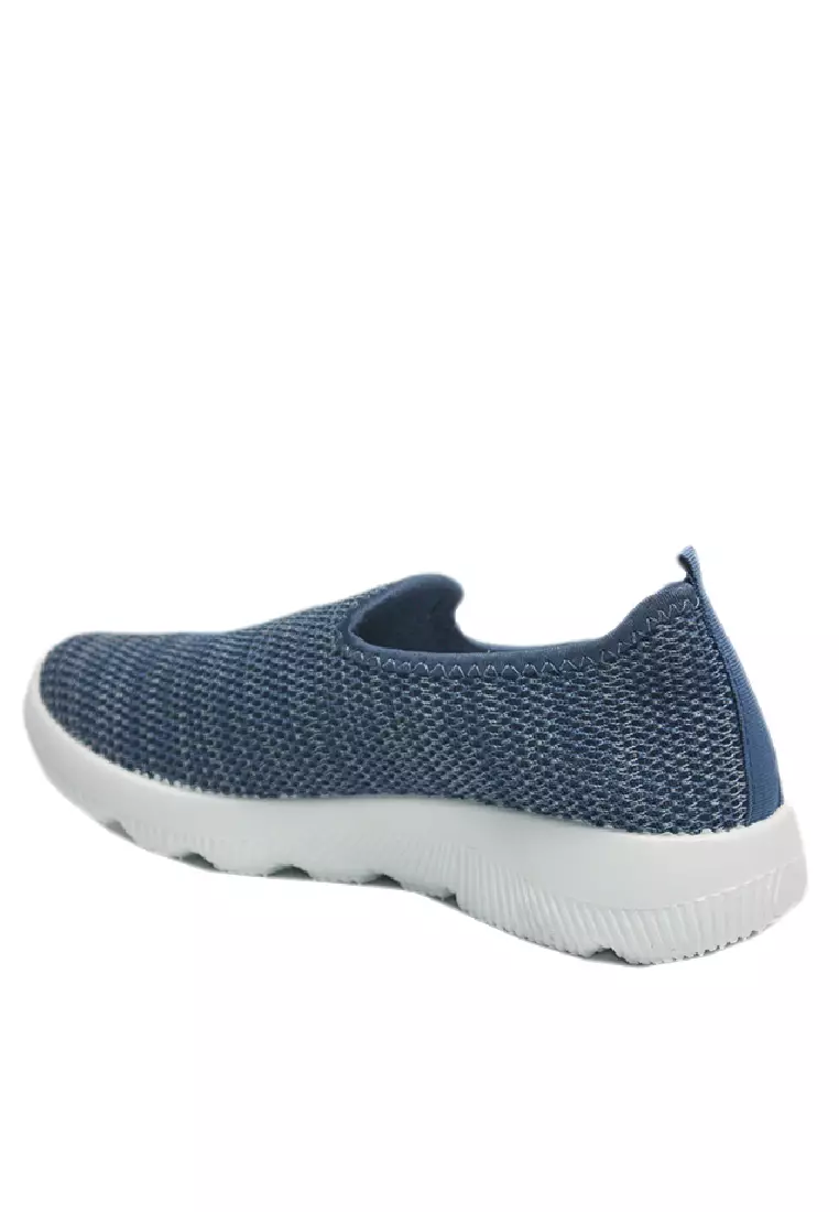 Dr. Kevin Sepatu Olahraga Wanita Sneakers Flyknit Slip On 589-039