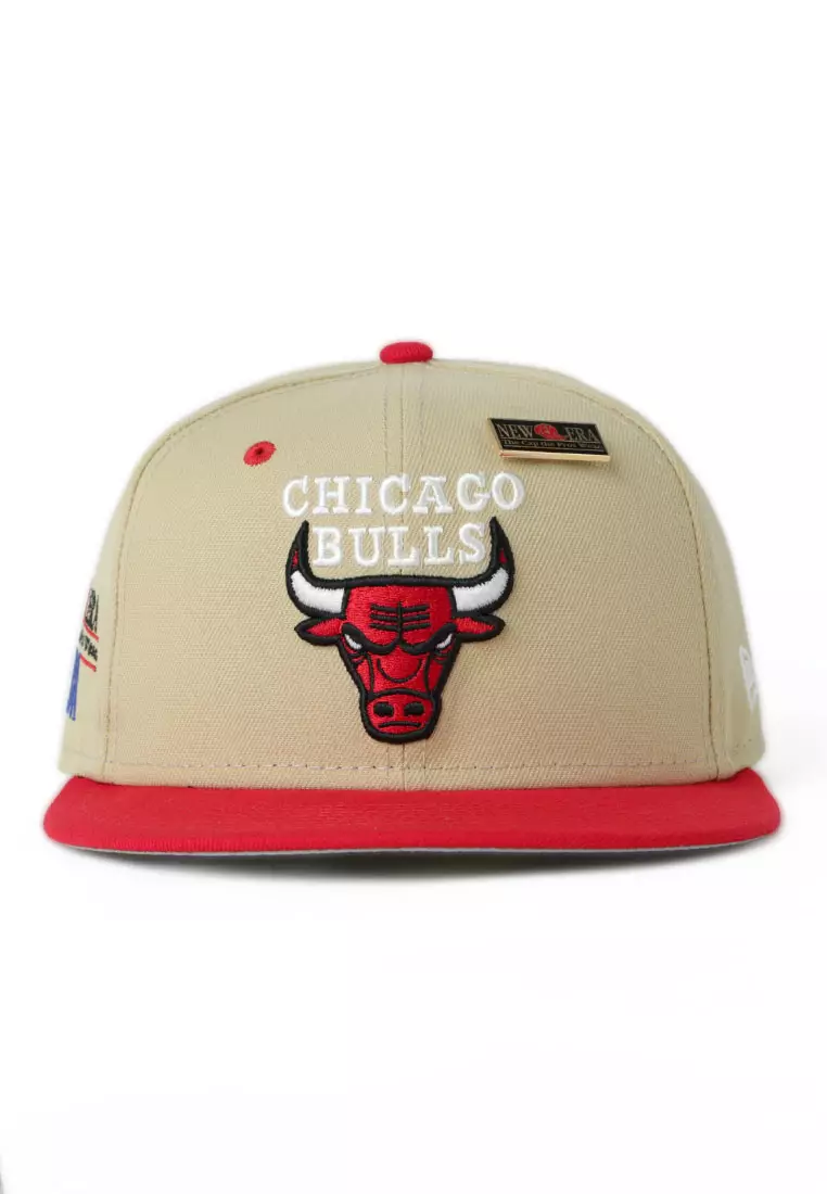 Buy NEW ERA Chicago Bulls NBA 59FIFTY DAY 2023 Red Vintage Gold 59FIFTY