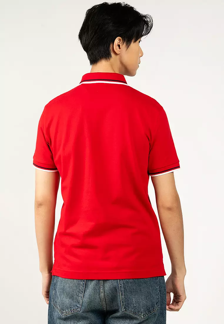 Tipped Piqué Polo Shirt