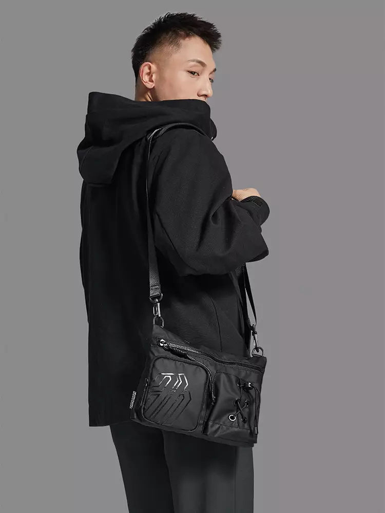 Arctic Hunter K00535 Tas Selempang Sling Messenger Bag Pria Ringan - BLACK