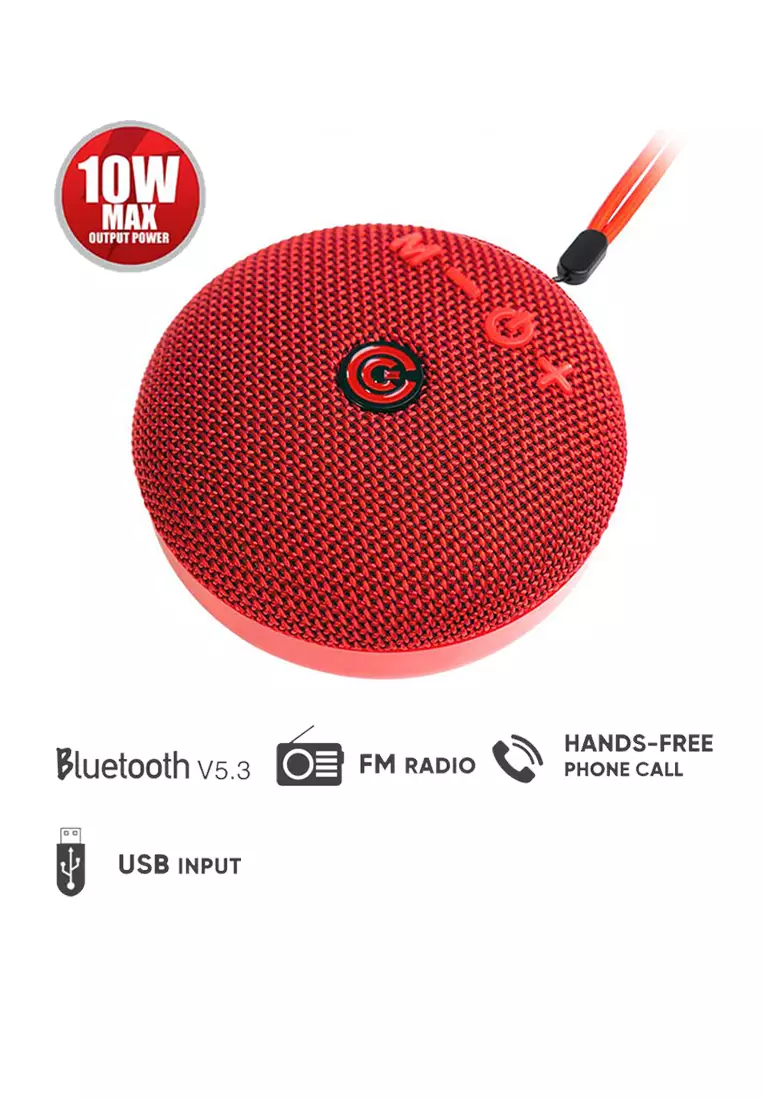 Buy SonicGear SonicGear SonicGo 2 Plus Red Bluetooth Portable Speaker
