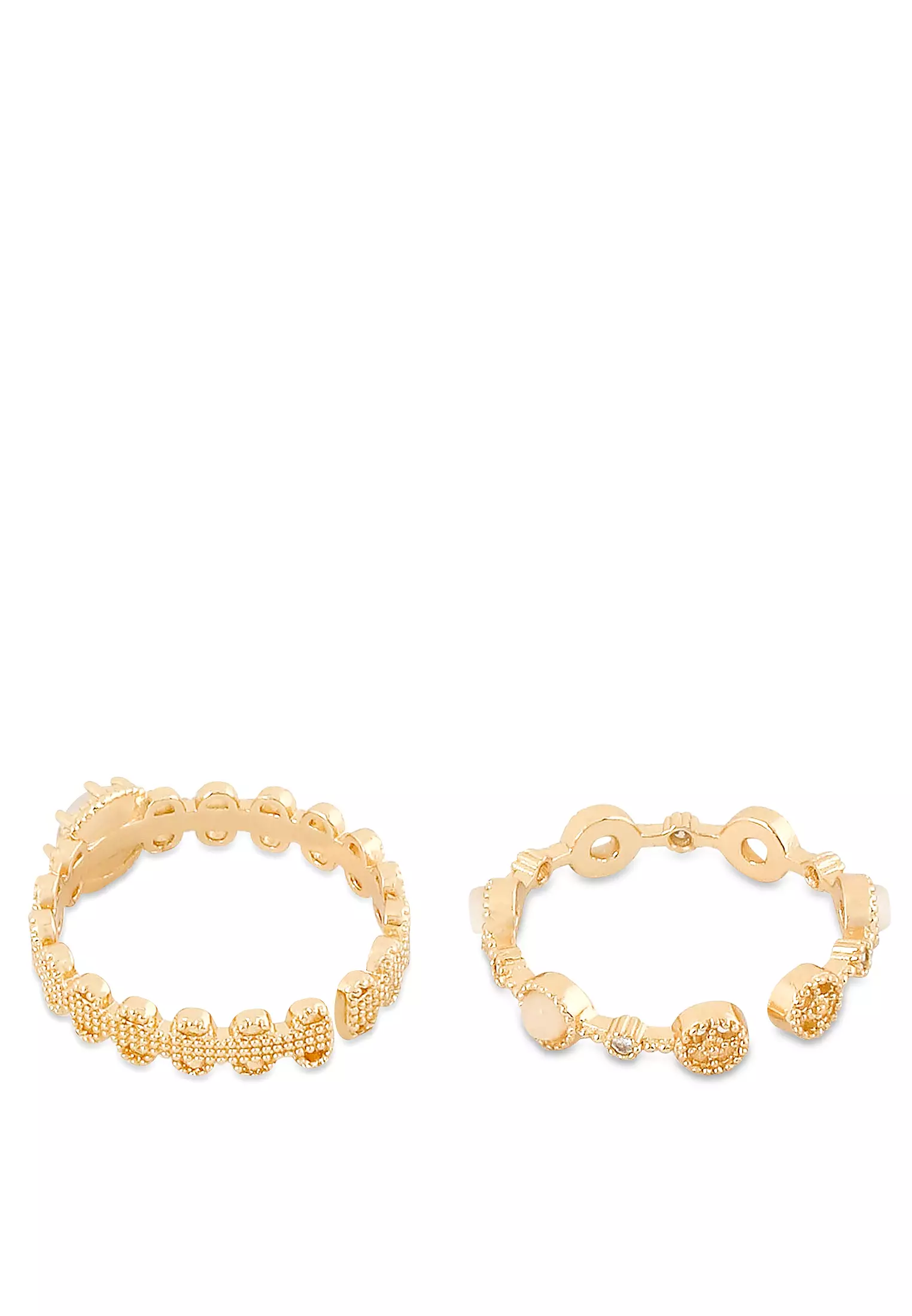 Sunny Gold 2-Rings Set