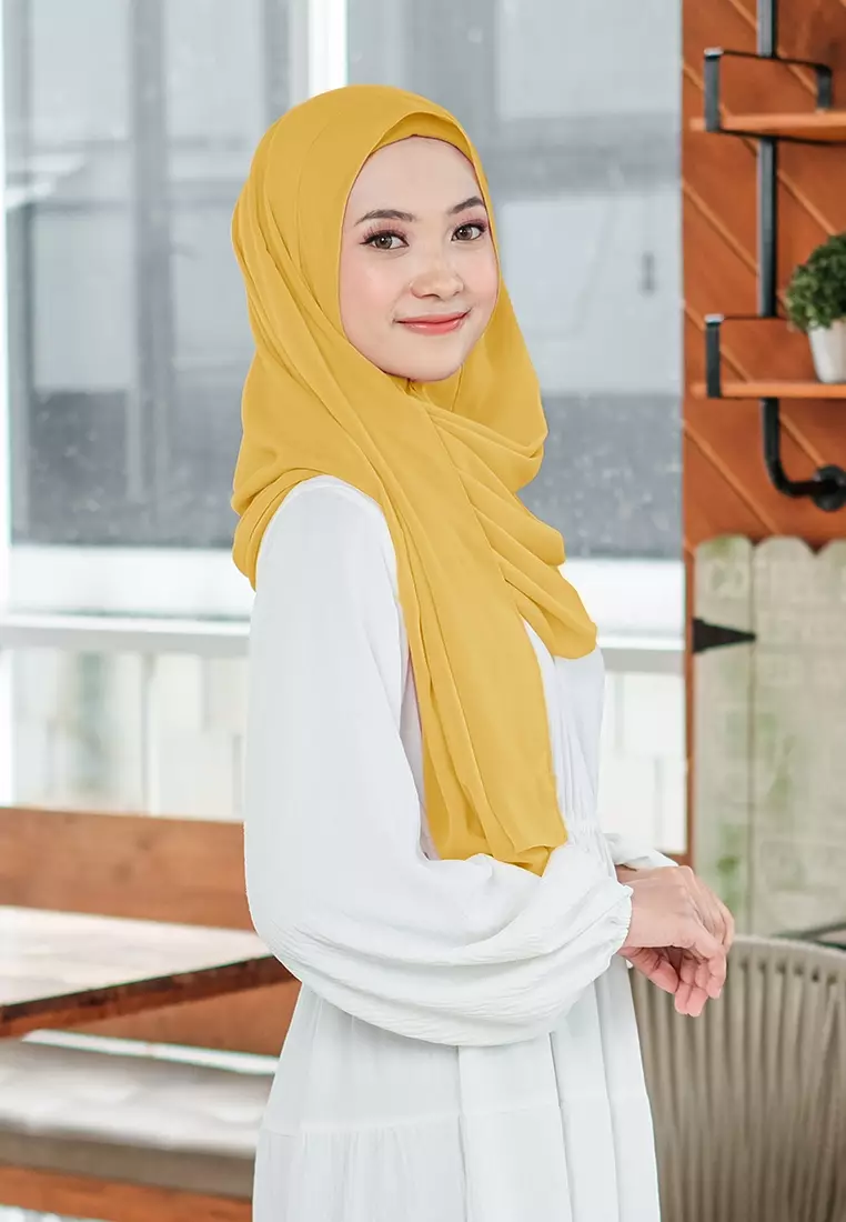 HIJAB INSTAN SHEILA - MUSTARD