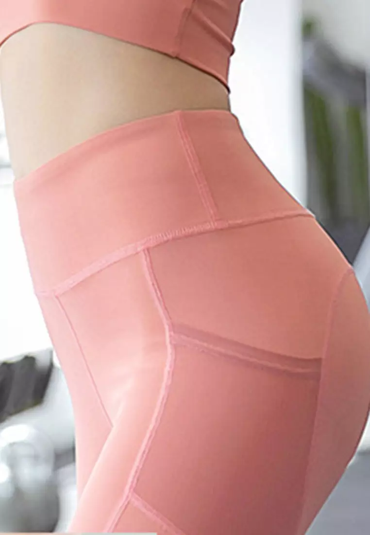 High-Waist Stretch Tights A081022PI