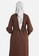 QUEENSLAND brown Queensland Dress Outer Wanita Lengan Panjang LIN000020Q Cokelat 8A3BCAA41F4855GS_4