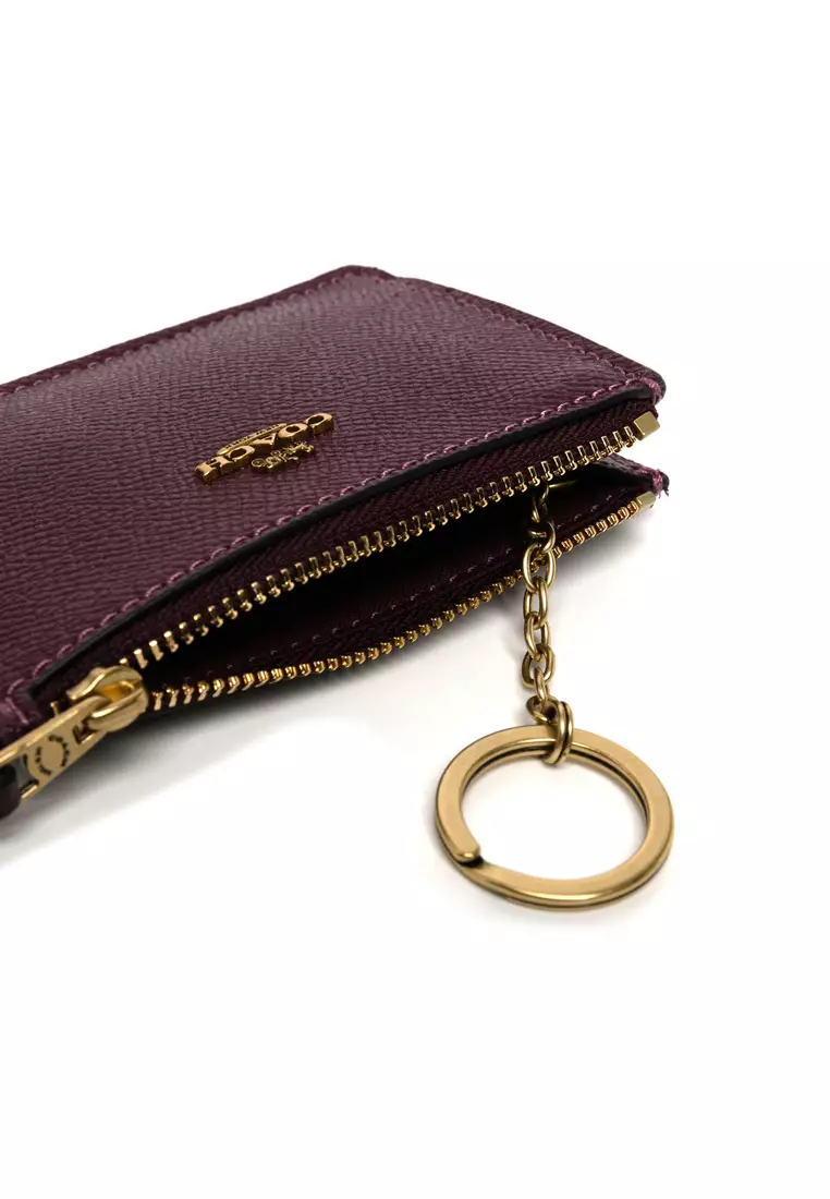 Coach Crossgrain Leather Card Holder/coin Purse 2024 | Buy Coach Online |  ZALORA Hong Kong