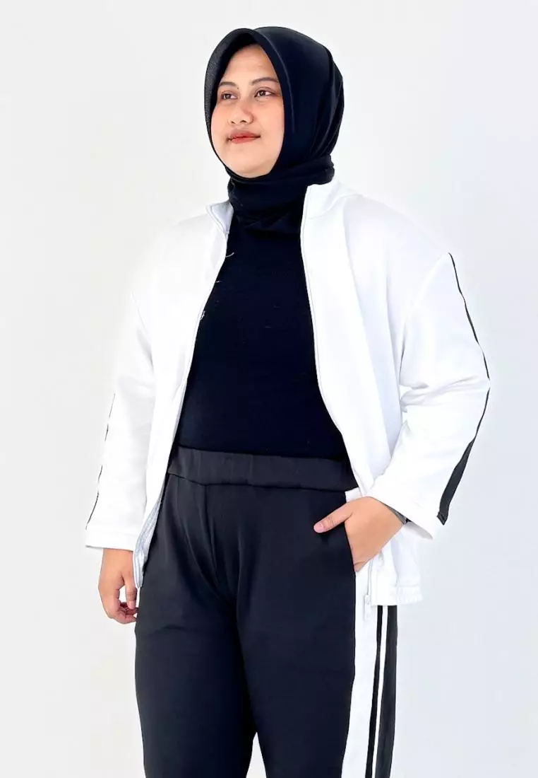 Sporty Liana Jacket [PUTIH]