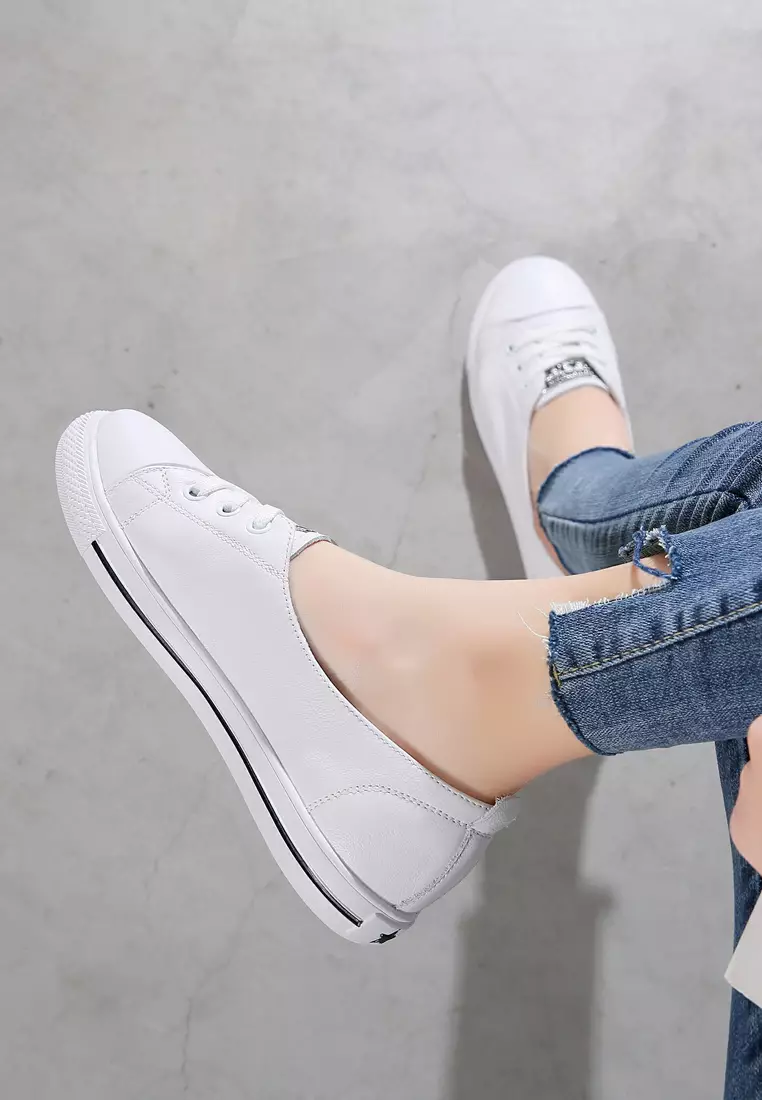 Smart Causal Leather Sneakers RX82008