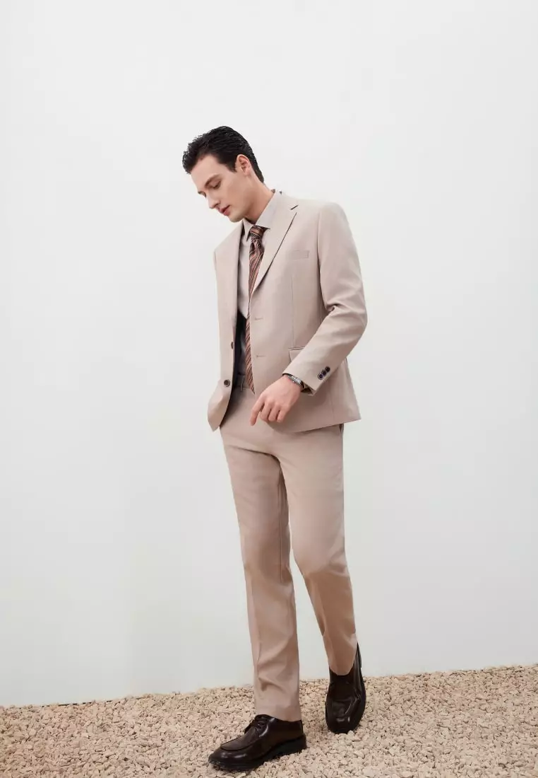 G2000 Teflon Stain-Resistant & Easy Care Smart Fit Twill Suit Blazer