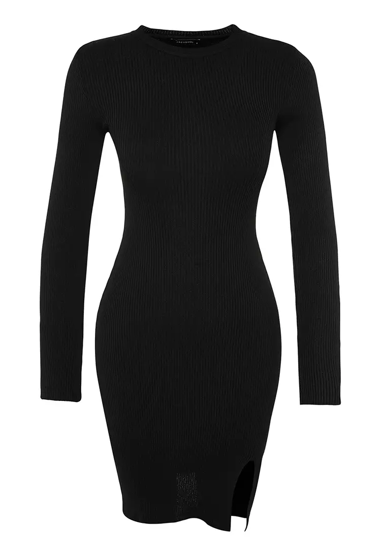 Buy Trendyol Long Sleeve Mini Dress 2024 Online | ZALORA Philippines