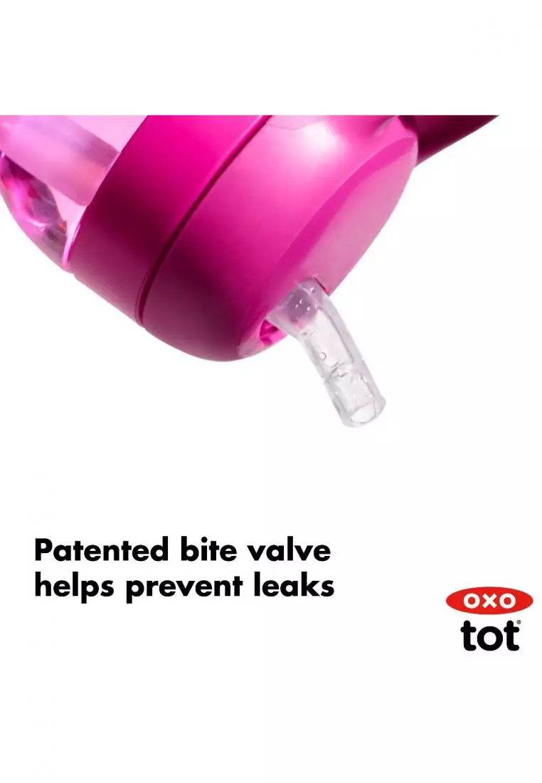 OXO Tot Adventure Water Bottle Pink