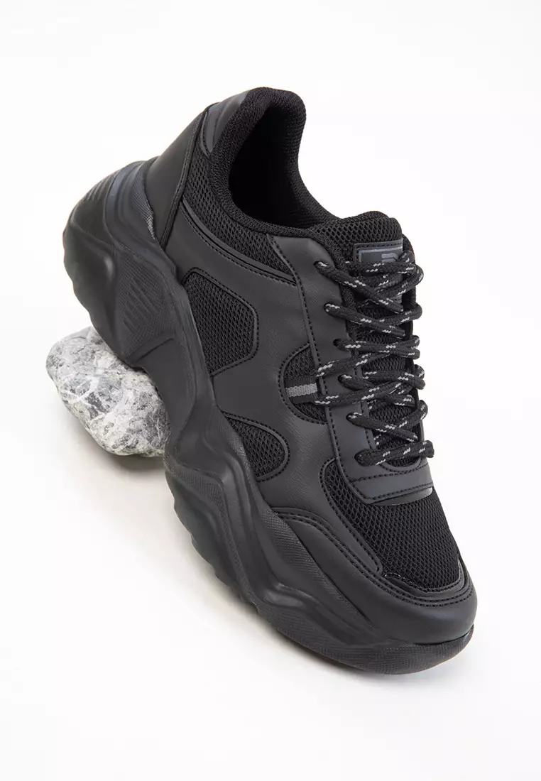 Black-Black Women's Sneaker 20574