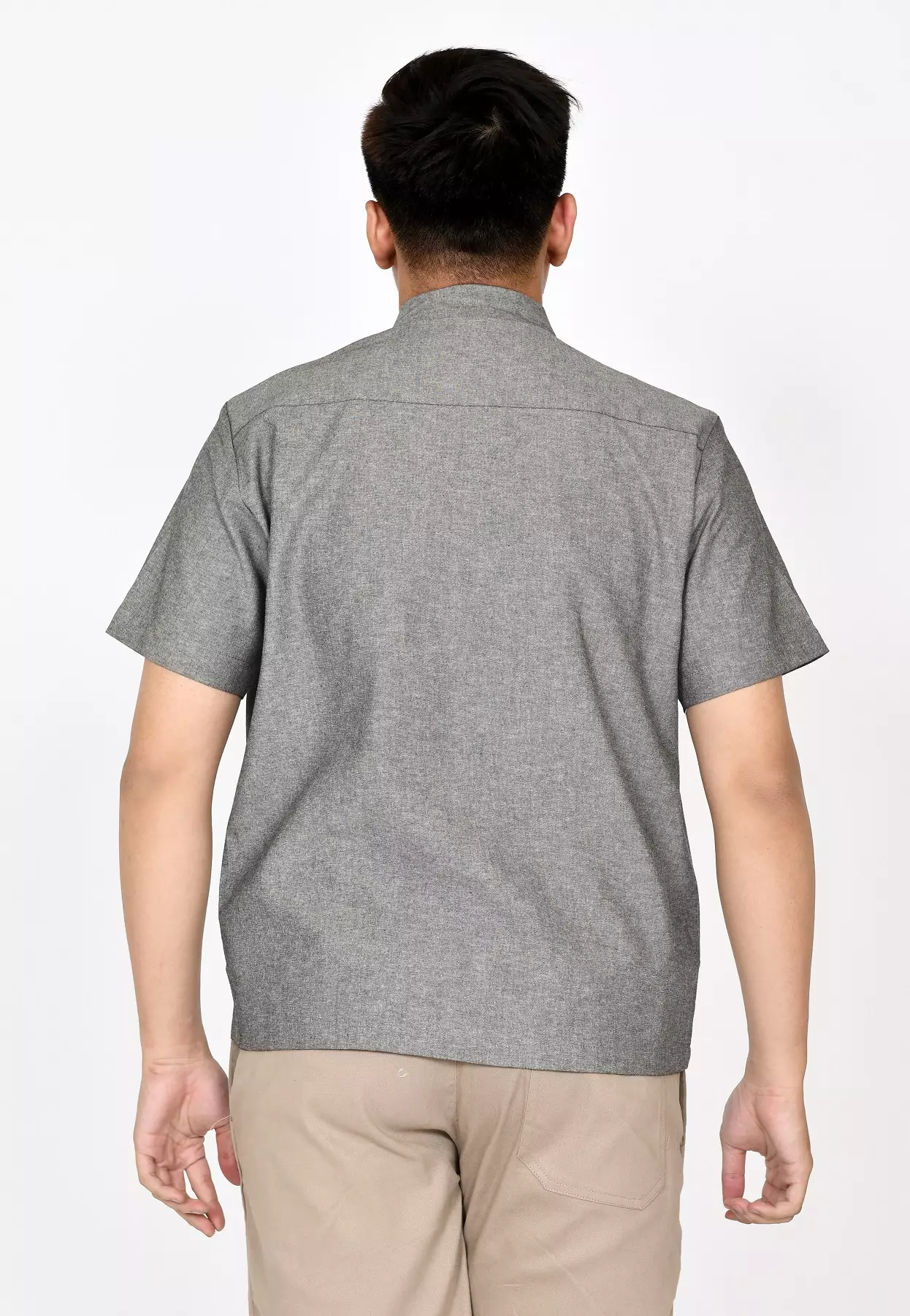 Kemeja Polos S/S Pria