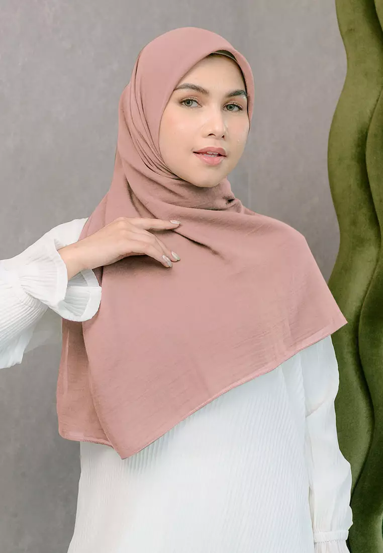 Mima Square Syari Dark Dusty Pink