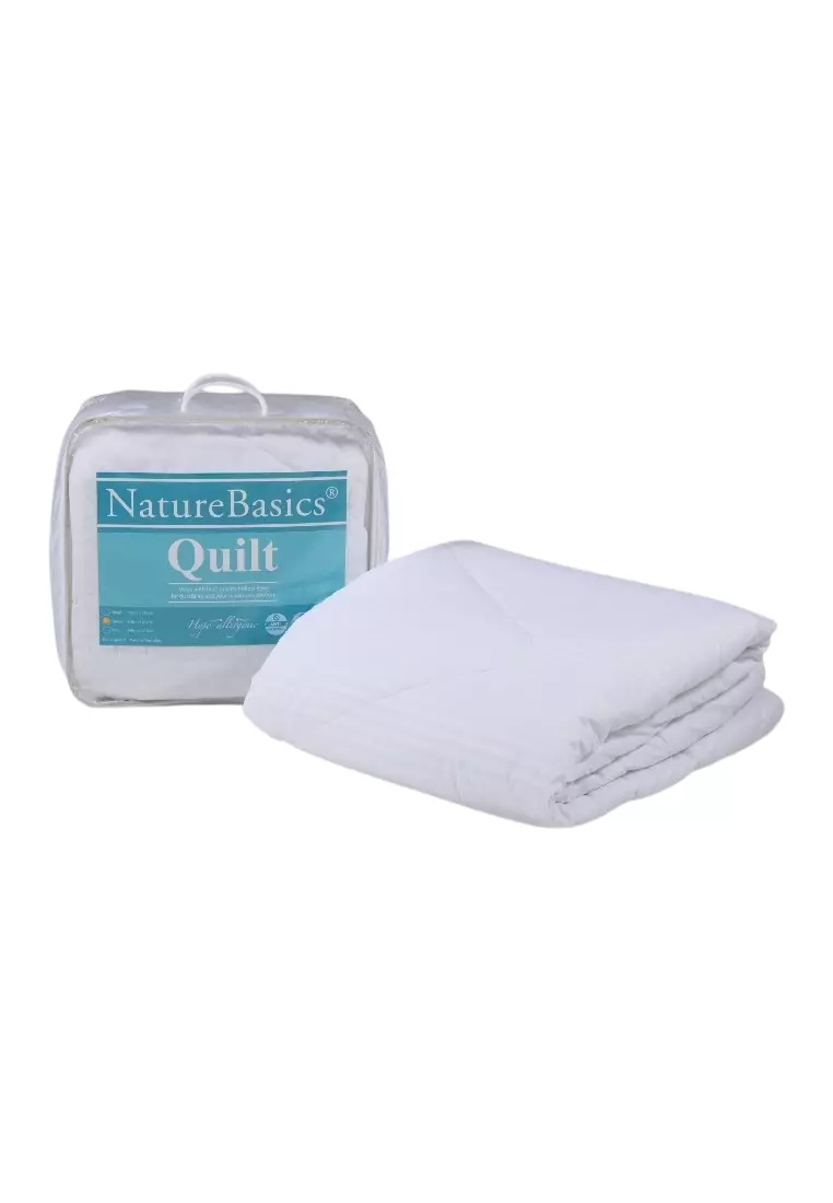 Buy NATURE BASICS Nature Basics Hollowfibre Quilt 2024 Online ZALORA