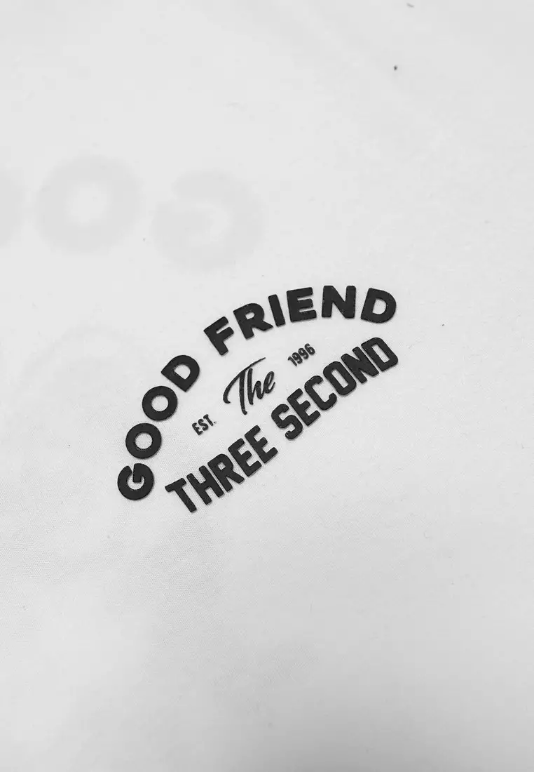 3Second Men's T-Shirt Short Sleeve Regular Fit Cotton Alfa OL-C600125