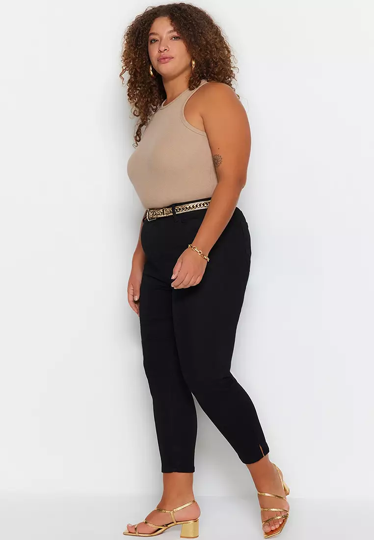 High Waist Flexible Skinny Jeans