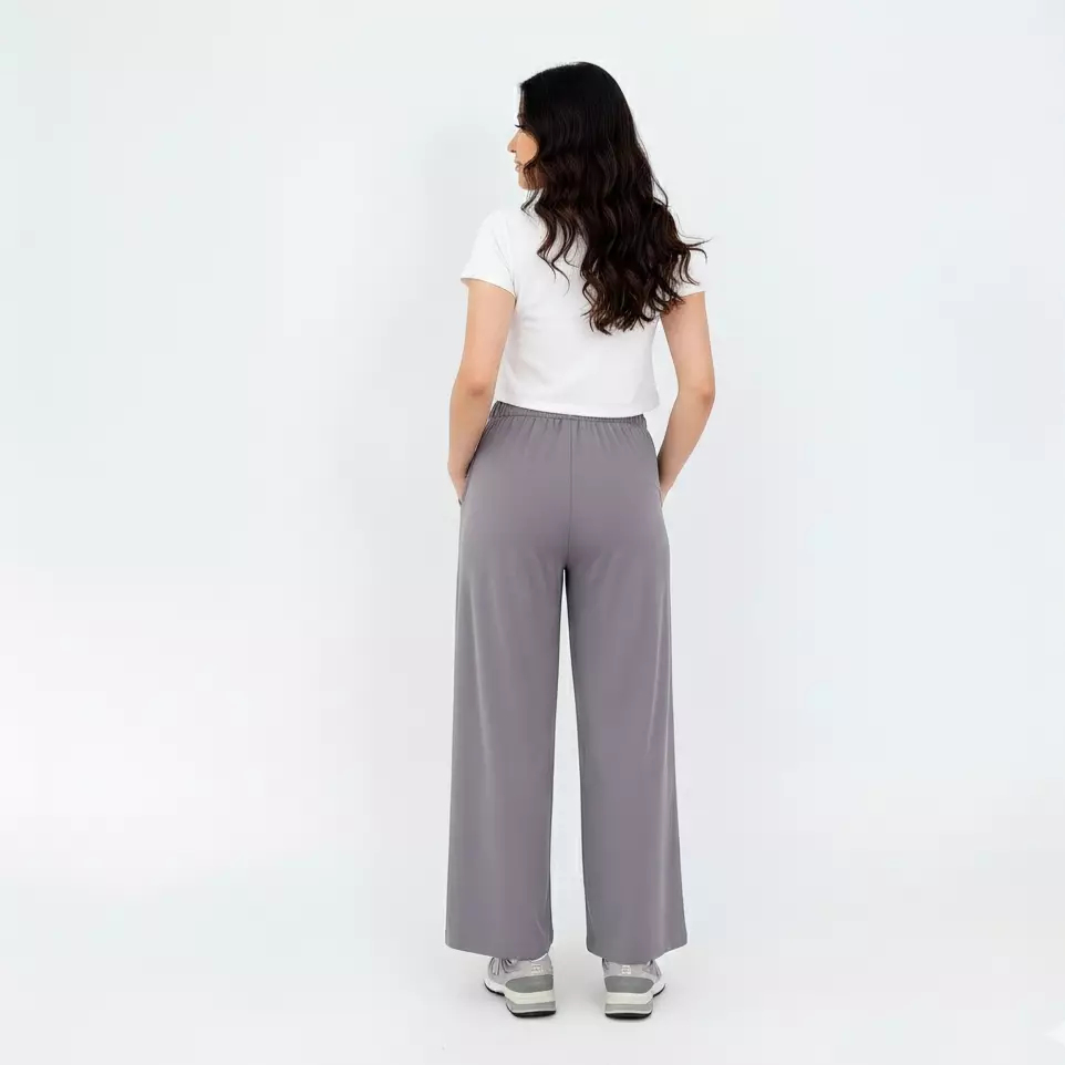 Celana Panjang Wanita - Kulot Cotton Basic Raya