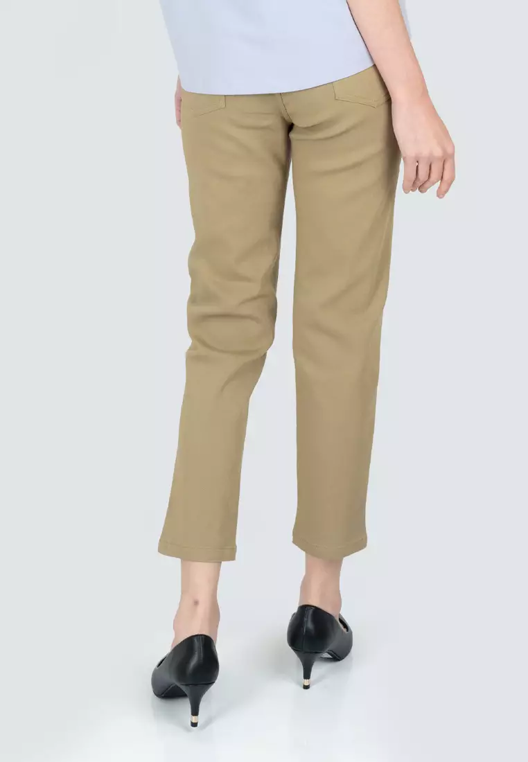 Polo Haus - Women’s Slim Fit Stretch Long Pants WBLP004