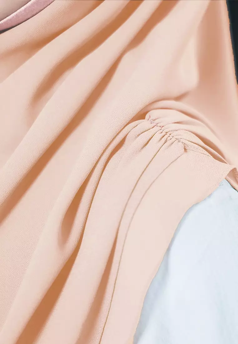 HIJAB INSTAN IRISH - LIGHT PEACH