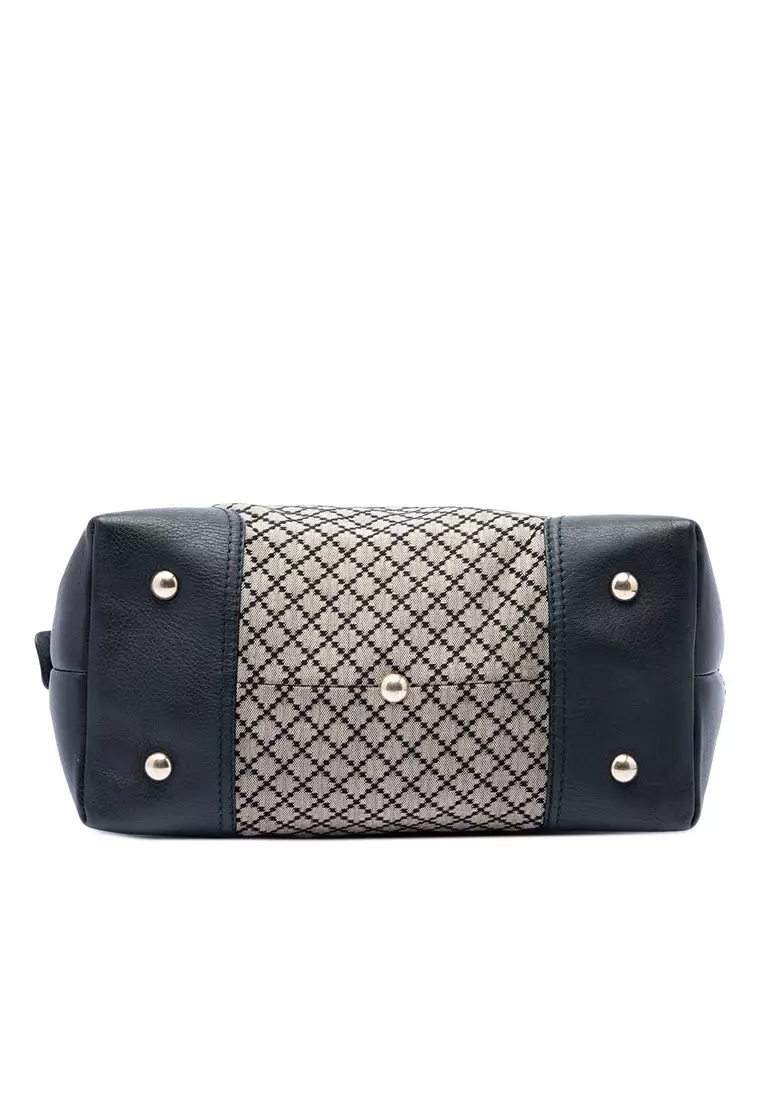 Pre-Loved Gucci Diamante Canvas Catherine Tote