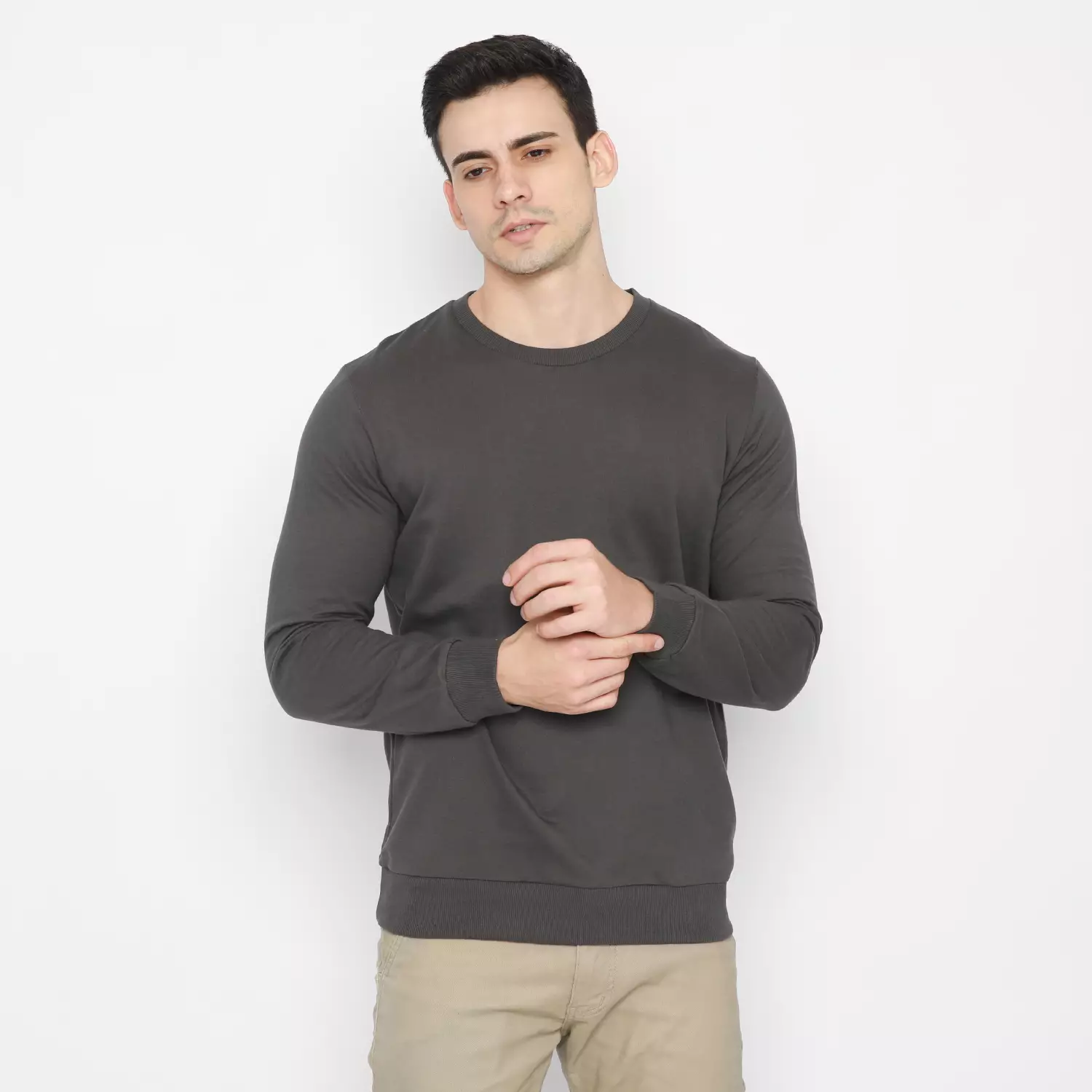 Kale Sweater Sally Dark Grey/ Sweater Pria Casual / Unisex