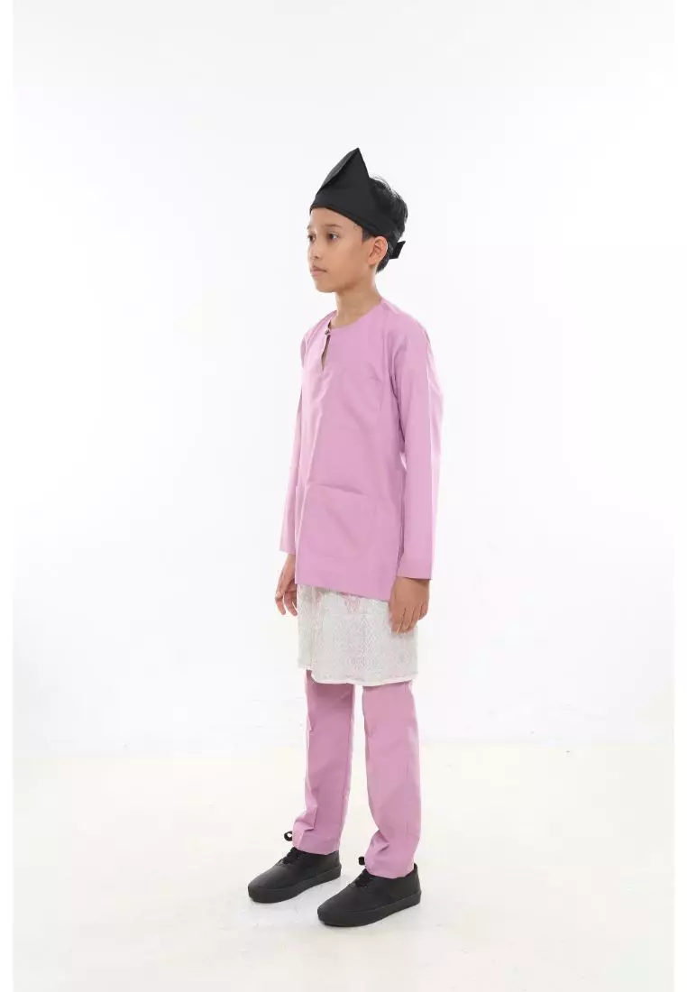 Baju Melayu Moden Teluk Belanga For Kids