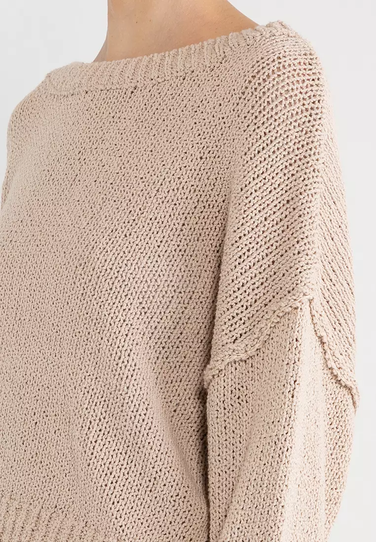 Boucle Pullover Sweater