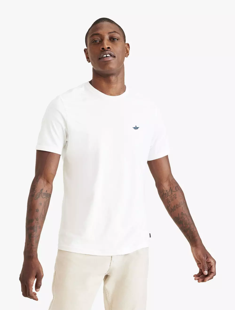 T Crewneck Tee Tops - A3143-0000