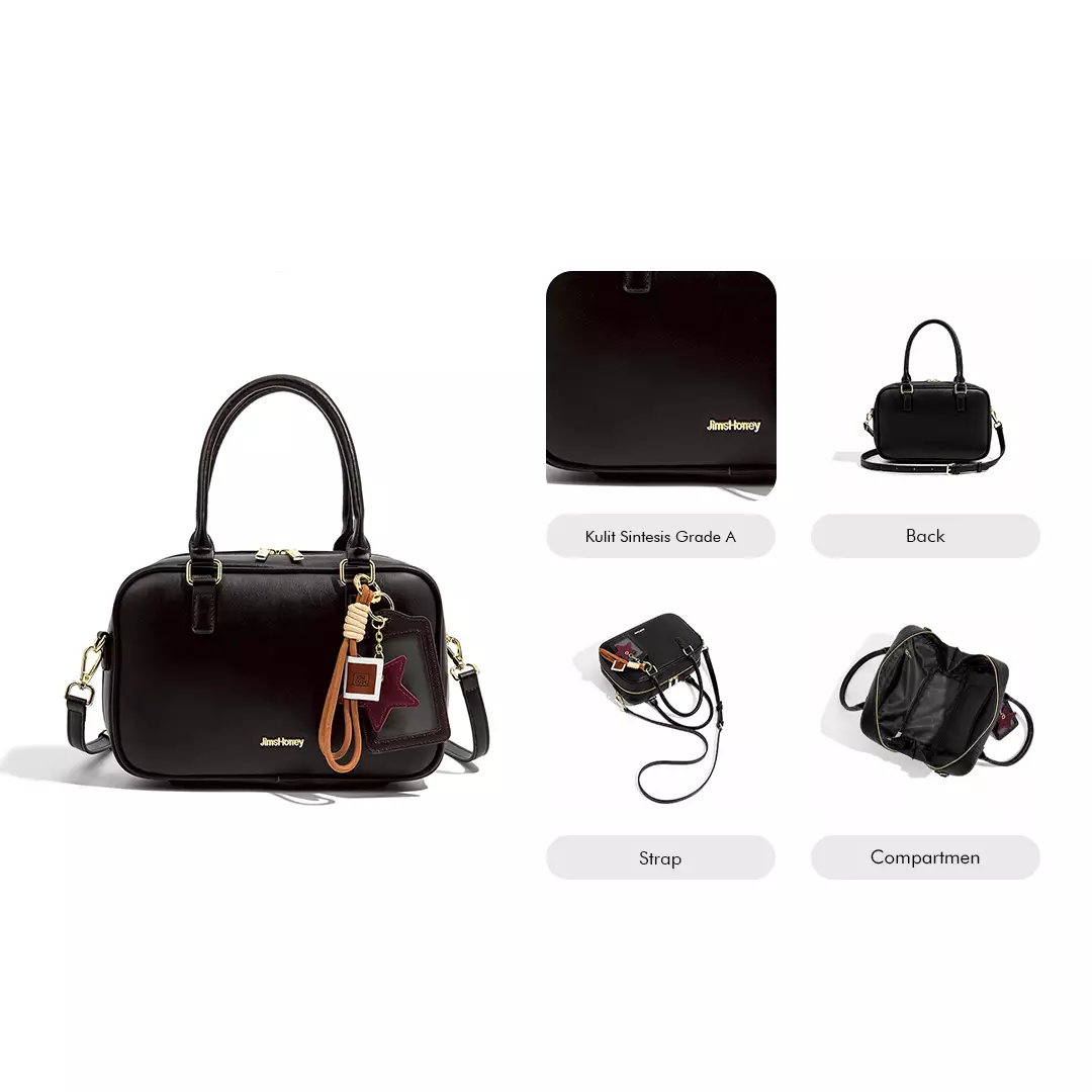 JIMS HONEY - CLAUDY BAG - BLACK